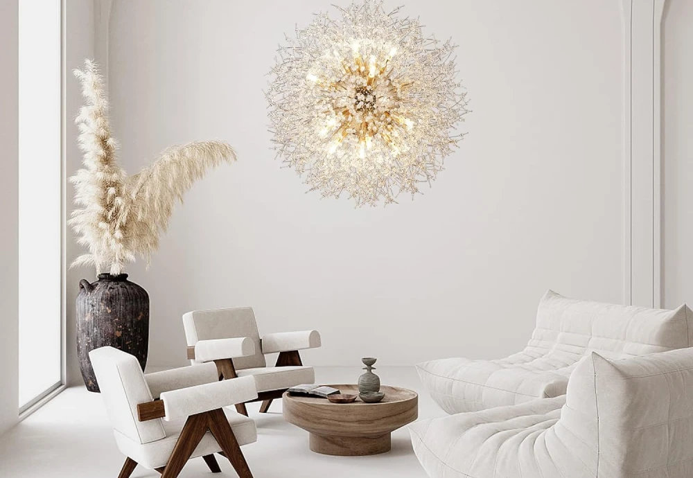 crystal round chandelier